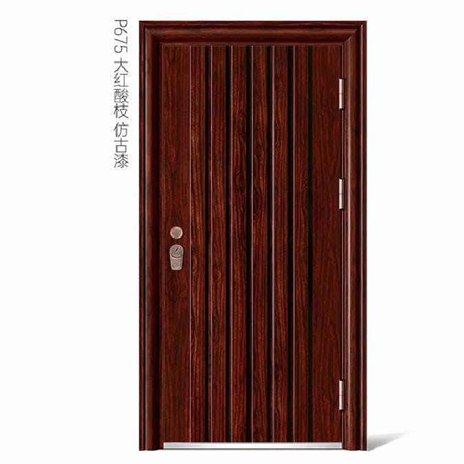 仿古拼接門